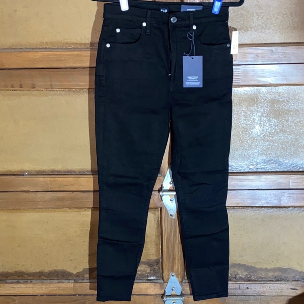 Women's High Rise Black Jeans